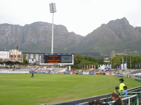 Newlands Rugby Stadium. Newlands Cricket Stadium, Cape