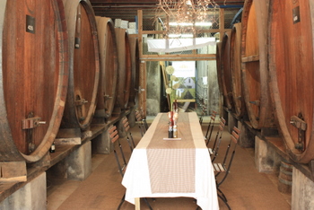 The old barrel room, Atydgedacht Wine Estate
