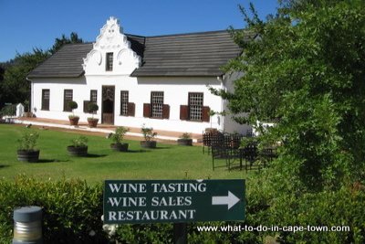 Hazendal Wine Estate, Stellenbosch Wine Route, Cape Town