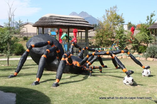 Outside Play Area at Butterfly World, Cape Town