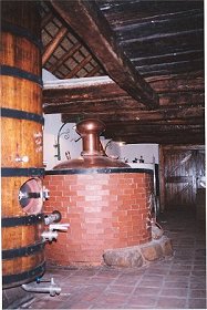 Cellar at Oude Wellington Estate, Western Cape Brandy Route