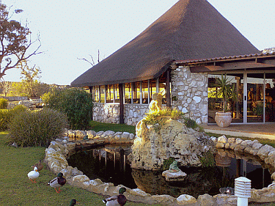 The conference centre at Buffelsfontein Game & Nature Reserve