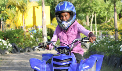 Quad Bike riding at Bugz Family Playpark, Cape Town