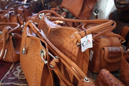 Handbags from Cape Point Ostrich Farm