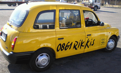 Rikkis taxi, Cape Town