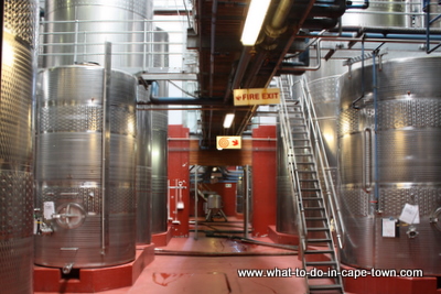 Fermentation Cellar, Durbanville Hills Cellar, Durbanville Wine Route, Cape Town