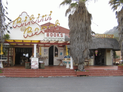 Bikini Beach Bookshop in Gordon's Bay