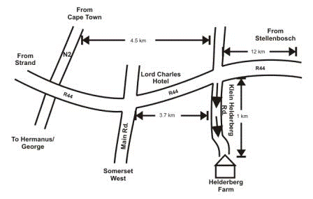 Helderberg Farm Map