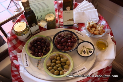 Olive Tasting, Hillcrest Estate, Durbanville Wine Route, Cape Town