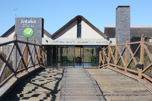 Entrance to Intaka Island Bird Sanctuary