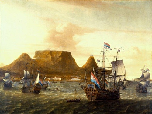 The painting Cape Town in 1863 by Aernout Smit, William Fehr Collection, The Castle of Good Hope