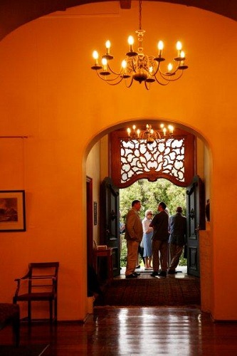 The fanlight above the main door said to be the work of Anton Anreith, The Rust en Vreugd Museum, Cape Town