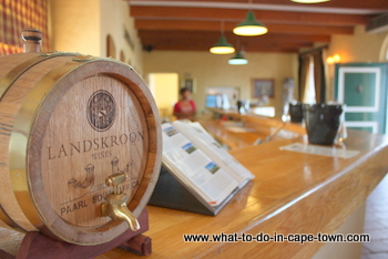 Tasting Room, Landskroon Estate, Paarl Wine Route, Cape Town