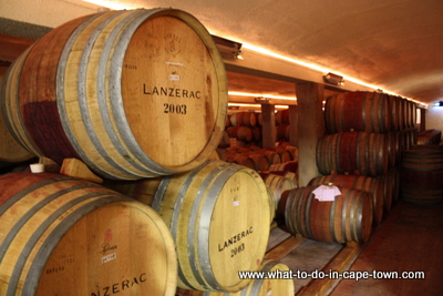 Lanzerac Estate Cellar