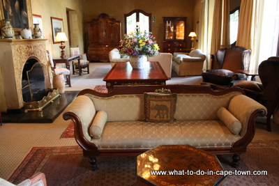 The Craven Lounge at Lanzerac Estate