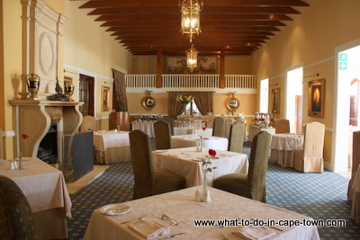 Governors Hall Restaurant at Lanzerac Estate