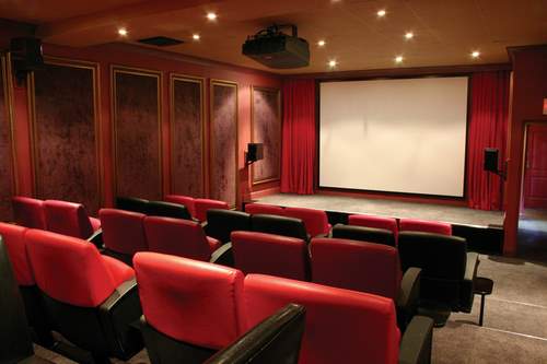 Movie Room at Le Quartier Francais in Franschhoek