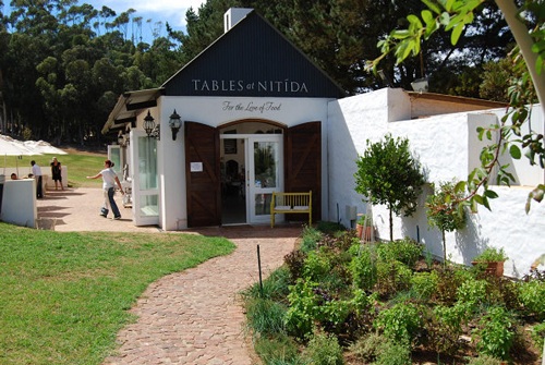 Tables at Nitida Wine Estate, Durbanville Wine Route