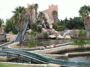 Monkey Falls at Ratanga Junction, Cape Town