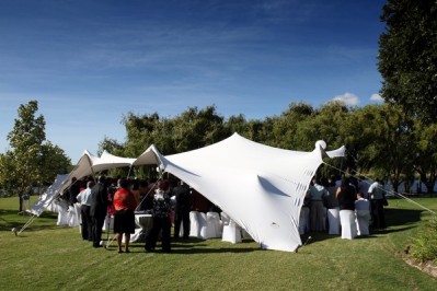 Permanent Bedouin tent