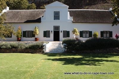 The Manor House, Rickety Bridge Wine Estate, Franschhoek Wine Route, Cape Town