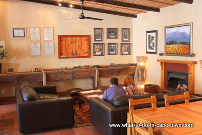 The Tasting Centre, Rickety Bridge Wine Estate, Franschhoek Wine Route, Cape Town