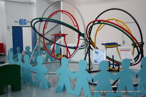 The human gyroscope at Cape Town Science Centre