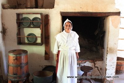 The kitchen of Schreuderhuis, Stellenbosch Village Museum