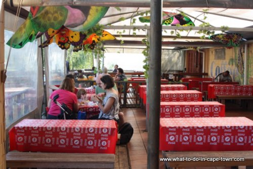 Cafe at Butterfly World, Cape Town