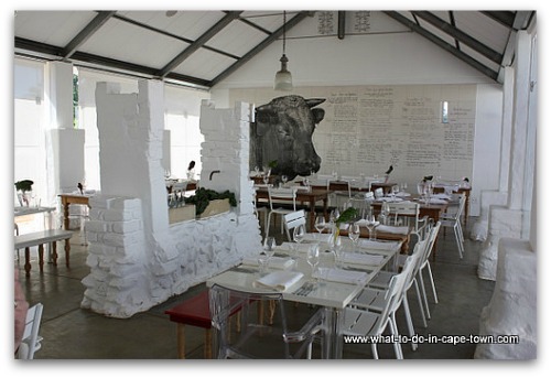 Restaurant Babel on the farm Babylonstoren on the Paarl Wine Route