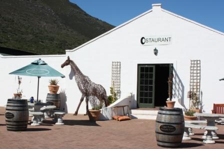 Restaurant at Cape Point Ostrich Farm