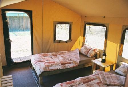 Tented Camp at Drakenstein Lion Park