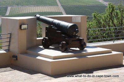 Cannon, Gun, Durbanville Hills Cellar, Durbanville Wine Route, Cape Town
