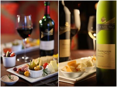 Food and wine pairing at Nederburg Wine Estate, Paarl