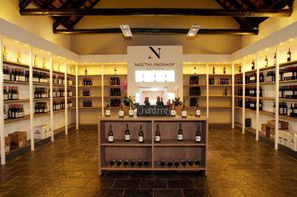 Wine shop at Neethlingshof Estate, Stellenbosch