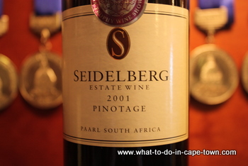 Pinotage, Seidelberg Wine Estate, Paarl Wine Route, Cape Town