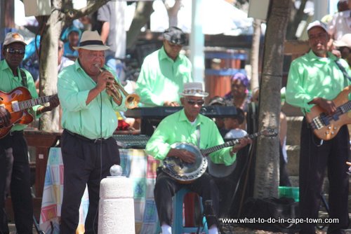 Buskers at V&A Waterfront, Cape Town