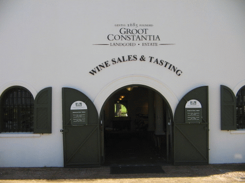 Groot Contantia on the Constantia Wine Route, Cape Winelands
