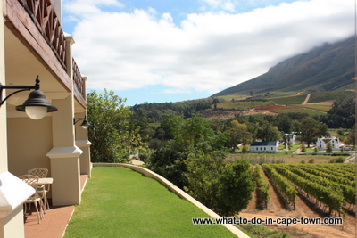 Zorgvliet Lodge, Zorgvliet Wine Estate, Stellenbosch Wine Estate, Cape Town